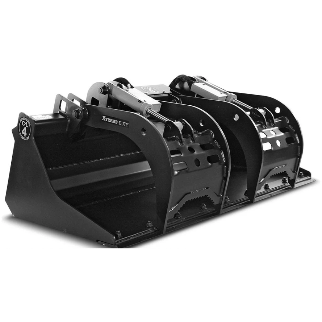 Construction Attachments INC Construction Attachments 82" Xtreme Duty Grapple Bucket #1GB82E 1 Construction Attachments INC Construction Attachments 82" Xtreme Duty Grapple Bucket #1GB82E