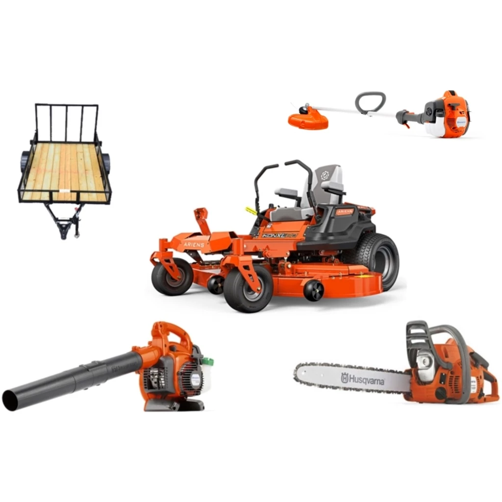AH4145 Ariens Mower Bundle - IKON XL 60 Zero Turn 525L Trimmer 120 II Chainsaw 1 AH4145 Ariens Mower Bundle - IKON XL 60 Zero Turn 525L Trimmer 120 II Chainsaw