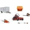 Cynergy Cargo LLC GE4118 Gravely Mower Bundle - ZT HD 52 Zero Turn 350BT Blower SRM-225 Trimmer