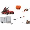 Cynergy Cargo LLC GE4209 Gravely Mower Bundle - ZT HD 44 Zero Turn 350BT Blower SRM-225 Trimmer