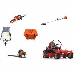Caliber Trailer Mfg. GE4214 Gravely Mower Bundle - ZT HD 48 Zero Turn 350BT Blower SRM-225 Trimmer