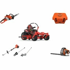 Echo GE4222 Gravely Mower Bundle - ZT HD 60 Zero Turn 350BT Blower PAS-225VP