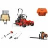 Caliber Trailer Mfg. GE563 Gravely Mower Bundle - Pro Turn Z 60 Zero Turn 350BT Blower PAS-225VP
