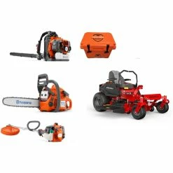 GH414 Gravely Mower Bundle - ZT X 52 Zero Turn 150BT Blower 128LD Trimmer