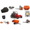 Caliber Trailer Mfg. GH493 Gravely Mower Bundle - ZT X 52 Zero Turn 150BT Blower 128LD Trimmer