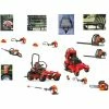 Caliber Trailer Mfg. GH515 Gravely Mower Bundle - Pro Turn ZX 52 Zero Turn Pro-Stance 36 Stand On 7x16 Utility Trailer