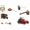 Caliber Trailer Mfg. GP4 Gravely Mower Bundle - ZT X 52 Zero Turn 525LK Trimmer 7680 Generator