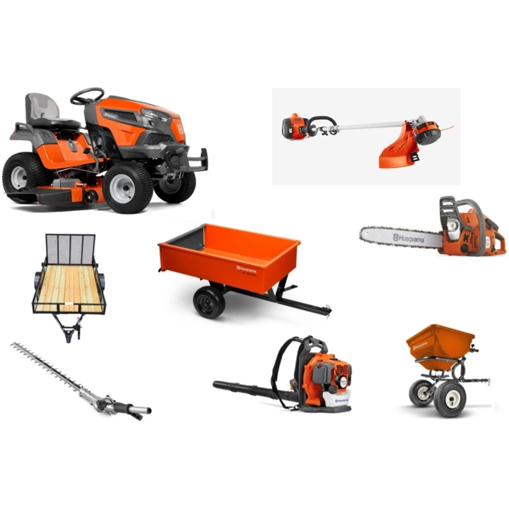 HH211 Husqvarna Mower Bundle - TS 248XD Lawn Tractor 130BT Blower 330LK Trimmer 1 HH211 Husqvarna Mower Bundle - TS 248XD Lawn Tractor 130BT Blower 330LK Trimmer