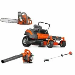 Echo HH302 Cuz Yo Grass Growin Jr Husqvarna Z246 Zero Turn Mower Bundle