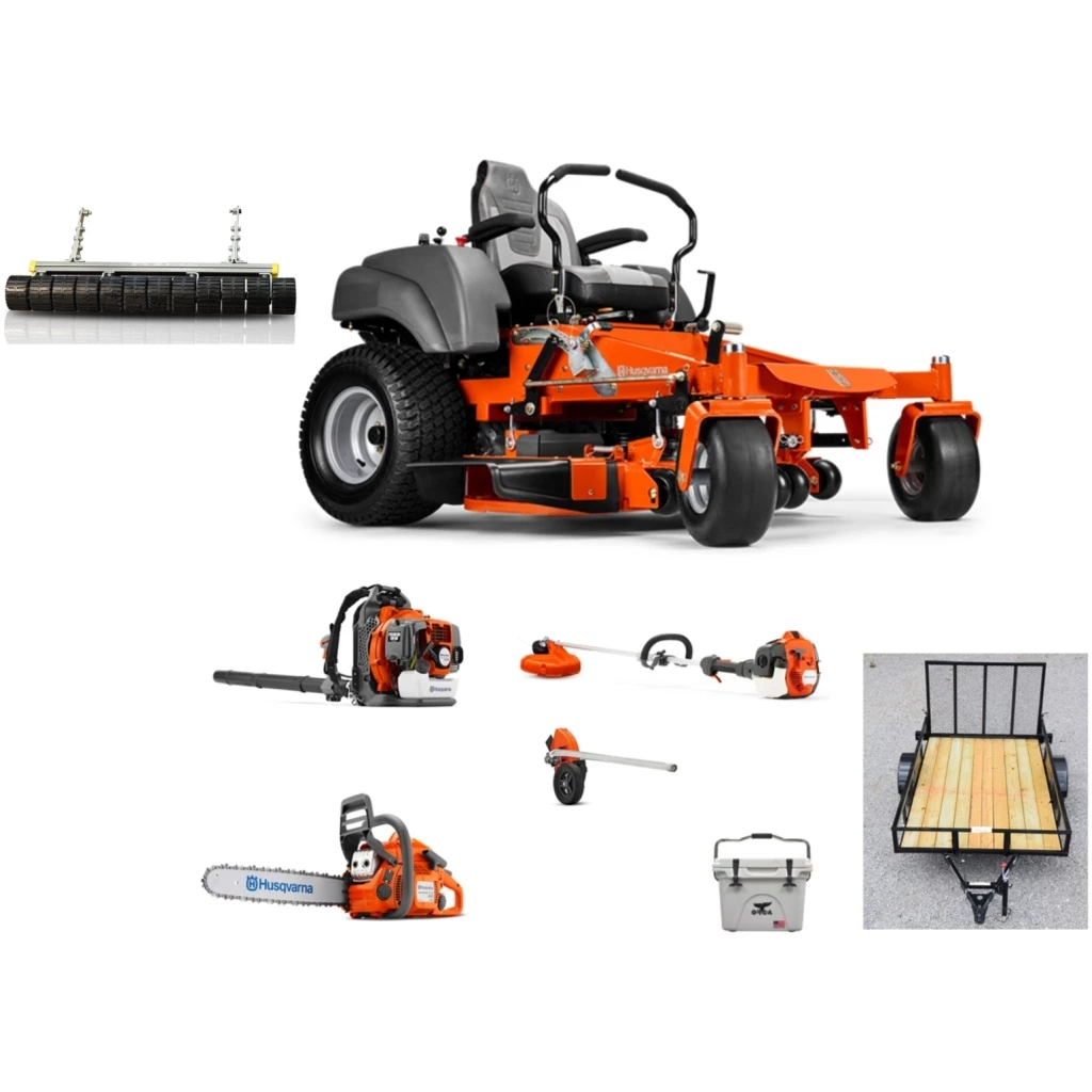 Caliber Trailer Mfg. HH4224 Estate Bundle 54 Husqvarna MZ 54 Zero Turn Mower Bundle 1 Caliber Trailer Mfg. HH4224 Estate Bundle 54 Husqvarna MZ 54 Zero Turn Mower Bundle