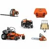 Caliber Trailer Mfg. HH4149 Husqvarna Mower Bundle - MZ 54 Zero Turn 445 Chainsaw 7677 Generator
