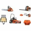 Caliber Trailer Mfg. HH4162 Husqvarna Mower Bundle - MZ 61 Zero Turn 350BT Blower 128LD Trimmer
