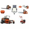 Caliber Trailer Mfg. HH4167 Husqvarna Mower Bundle - Z248F Zero Turn 350BT Blower TW17116DMN Tiller