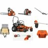 Caliber Trailer Mfg. HH4182 Husqvarna Mower Bundle - MZ 54 Zero Turn 150BT Blower 330LK Trimmer
