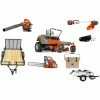 Caliber Trailer Mfg. HH4203 Husqvarna Mower Bundle - Z242F Zero Turn Mower 130L Trimmer 120 II Chainsaw