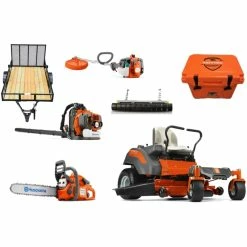 Caliber Trailer Mfg. HH4229 Homeowners Husqvarna Z248F Zero Turn Mower Bundle