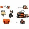 Caliber Trailer Mfg. HH4237 Husqvarna Mower Bundle - Z254F Zero Turn PW-3100 Pressure Washer 150BT Blower