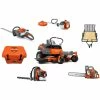 Caliber Trailer Mfg. HH4238 Husqvarna Mower Bundle - Z254F Zero Turn 122HD60 Hedge Trimmer 150BT Blower