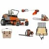 Caliber Trailer Mfg. HH428 Husqvarna Mower Bundle - Z242F Zero Turn 150BT Blower 130L Trimmer