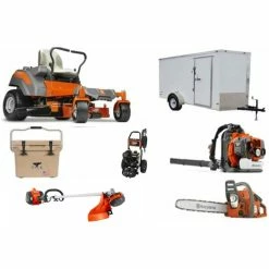 Cynergy Cargo LLC HH438 Husqvarna Mower Bundle - Z242F Zero Turn 150BT Blower PW-3100 Pressure Washer