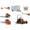 Cynergy Cargo LLC HH520 Husqvarna Mower Bundle - Z460 Zero Turn 350BT Blower 7x12 Enclosed Trailer