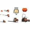 Caliber Trailer Mfg. HH521 Husqvarna Mower Bundle - Z454 Zero Turn 350BT Blower 550 XP Chainsaw