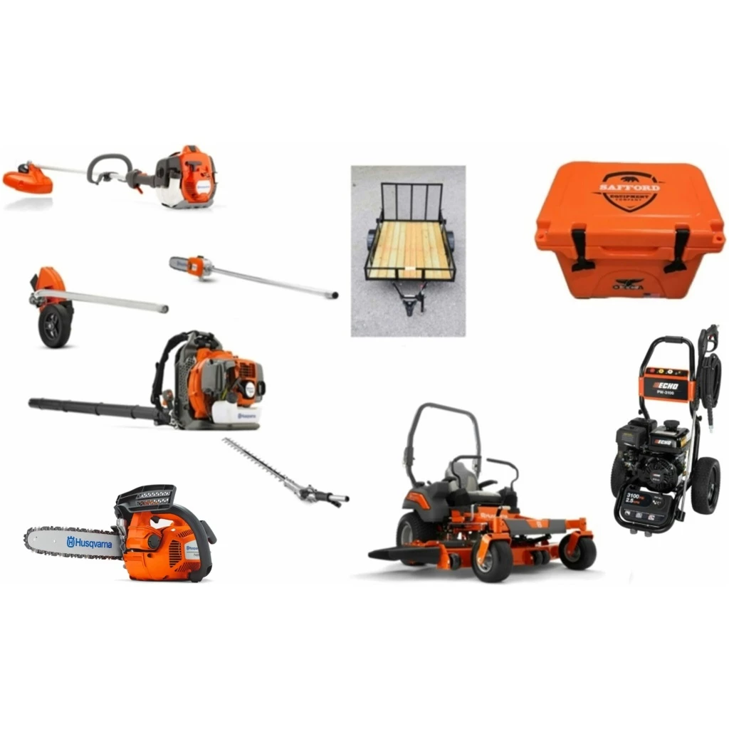 Caliber Trailer Mfg. HH528 Husqvarna Mower Bundle - Z454 Zero Turn 350BT Blower 525LK Trimmer 1 Caliber Trailer Mfg. HH528 Husqvarna Mower Bundle - Z454 Zero Turn 350BT Blower 525LK Trimmer