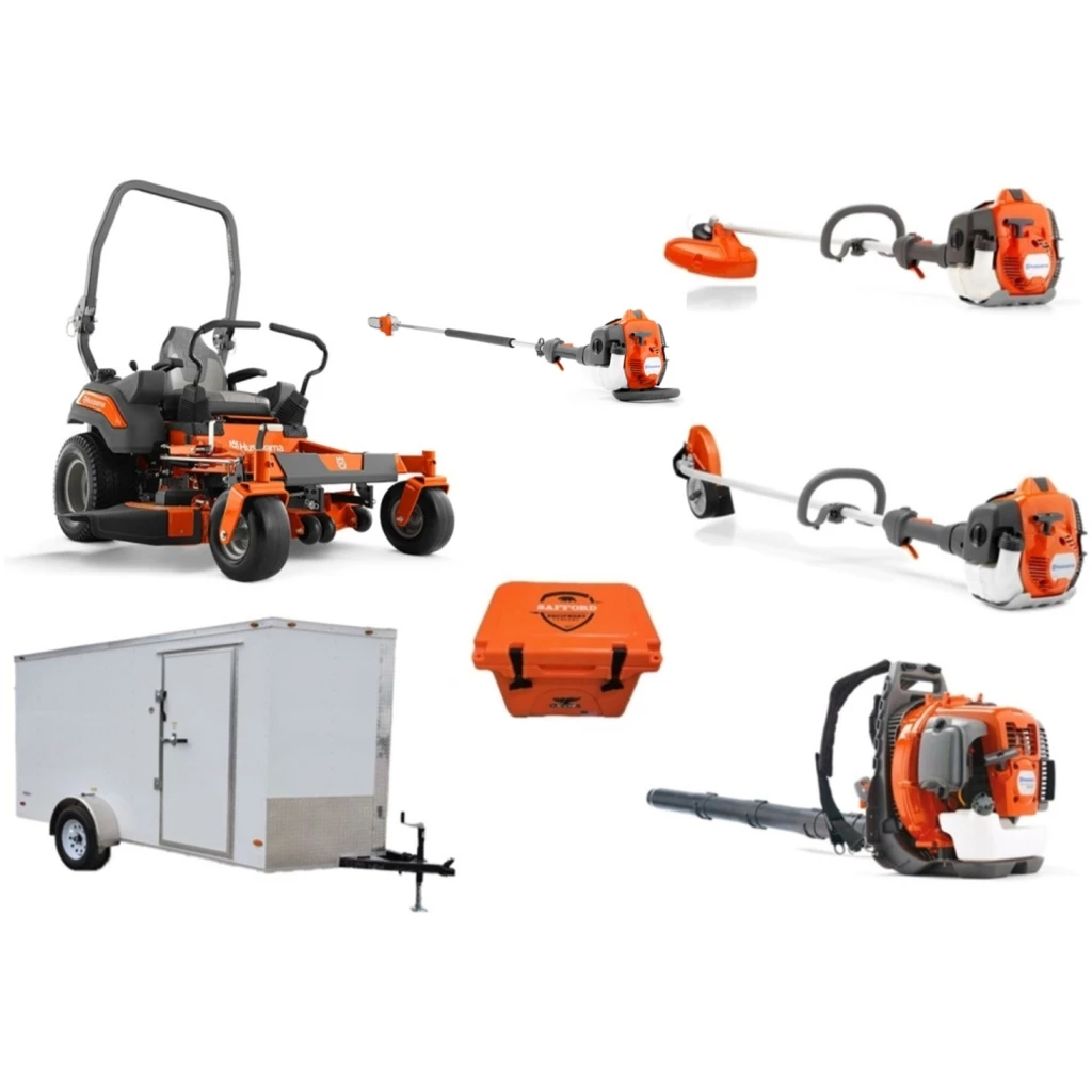 Cynergy Cargo LLC HH534 Husqvarna Mower Bundle - Z454 Zero Turn 560BTS Blower 6x12 Enclosed Trailer 1 Cynergy Cargo LLC HH534 Husqvarna Mower Bundle - Z454 Zero Turn 560BTS Blower 6x12 Enclosed Trailer