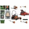 Caliber Trailer Mfg. HH568 Pro Scaper Husqvarna Z454 Zero Turn Mower Bundle