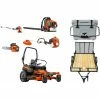 Caliber Trailer Mfg. HH581 Husqvarna Mower Bundle - Z454XS Zero Turn 350BT Blower 525L Trimmer