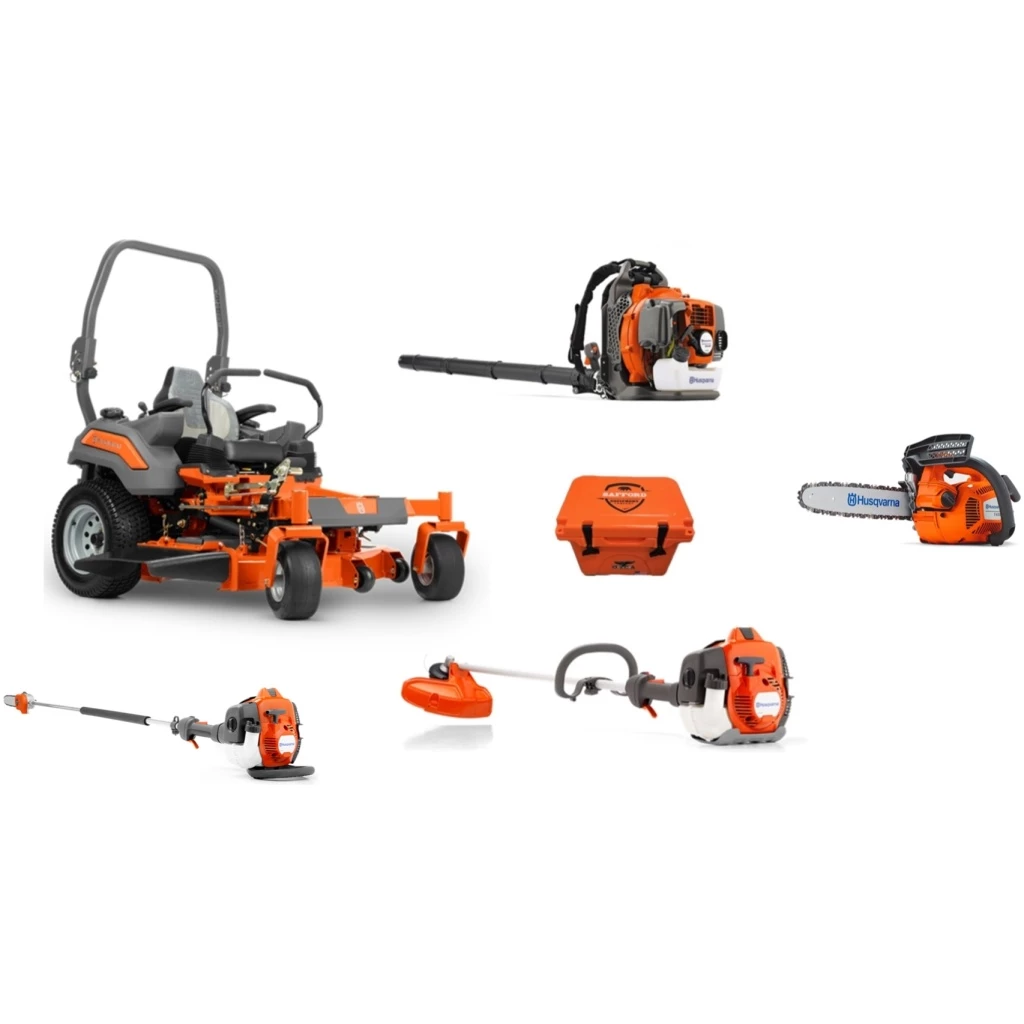 HH615 Husqvarna Mower Bundle - Z548 Zero Turn 350BT Blower 525L Trimmer 1 HH615 Husqvarna Mower Bundle - Z548 Zero Turn 350BT Blower 525L Trimmer