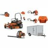 Cynergy Cargo LLC HH622 Husqvarna Mower Bundle - Z560L Zero Turn 350BT Blower 7x12 Enclosed Trailer