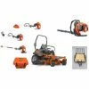 Caliber Trailer Mfg. HH720 Husqvarna Mower Bundle - Z554X Zero Turn 560BTS Blower 525LS Trimmer