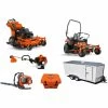 Cynergy Cargo LLC HH739 Husqvarna Mower Bundle - W552 Hydro Walk Z454 Zero Turn 7x16 Enclosed Trailer