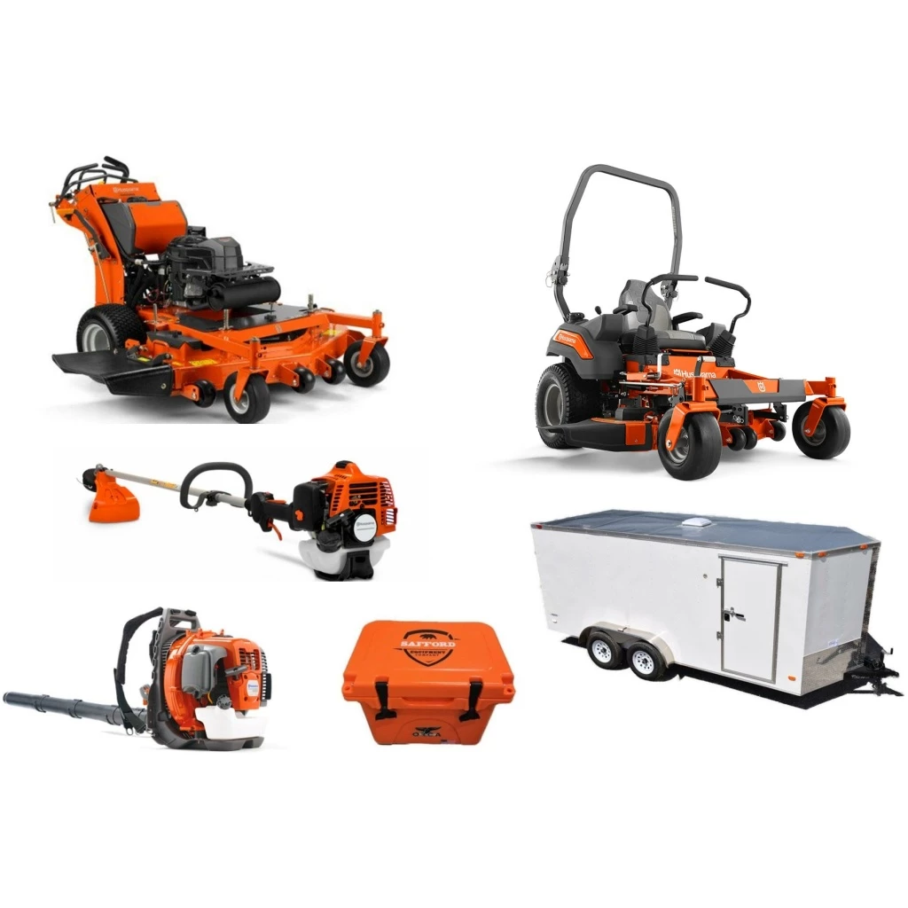 Cynergy Cargo LLC HH739 Husqvarna Mower Bundle - W552 Hydro Walk Z454 Zero Turn 7x16 Enclosed Trailer 1 Cynergy Cargo LLC HH739 Husqvarna Mower Bundle - W552 Hydro Walk Z454 Zero Turn 7x16 Enclosed Trailer
