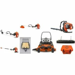 Caliber Trailer Mfg. HH745 Husqvarna Mower Bundle - Z560X Zero Turn 560BTS Blower 525LS Trimmer