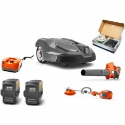 HH804 Husqvarna Mower Bundle - 430XH Automower 520iLX Trimmer 436LiB Blower