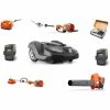 HH820 Husqvarna Mower Bundle - 450X Automower 520iLX Trimmer 436LiB Blower
