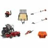 Caliber Trailer Mfg. TE4191 Toro Mower Bundle - TimeCutter HD 48 Zero Turn PB-580T Blower SRM-225 Trimmer