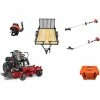 Caliber Trailer Mfg. TE4193 Toro Mower Bundle - TimeCutter HD 54 Zero Turn PB-580T Blower SRM-225 Trimmer