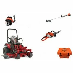 Echo TE562 Toro Mower Bundle - Titan HD 2000 60 Zero Turn PB-580T Blower SRM-225 Trimmer