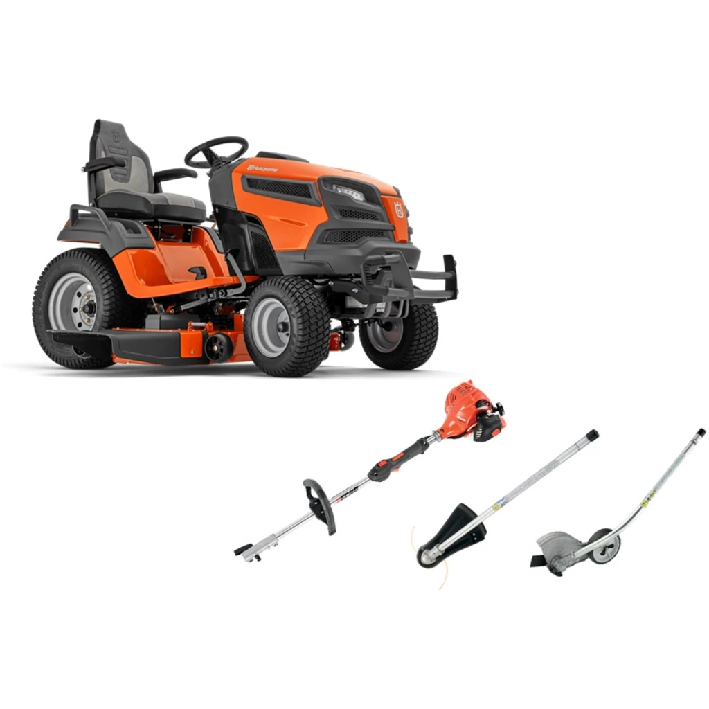 Husqvarna TS 348XD Lawn Tractor Combo Deal PAS-225VP Trimmer 1 Husqvarna TS 348XD Lawn Tractor Combo Deal PAS-225VP Trimmer