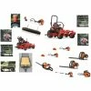 Caliber Trailer Mfg. GH567 Gravely Mower Bundle - Pro Turn ZX 52 Zero Turn Pro Walk 36 Hydro Walk Behind 7x16 Utility Trailer