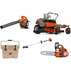 Echo HH405 Homeowners JR Husqvarna Z248F Zero Turn Mower Bundle