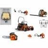 Caliber Trailer Mfg. HH508 Husqvarna Mower Bundle - Z460 Zero Turn 350BT Blower 525L Trimmer