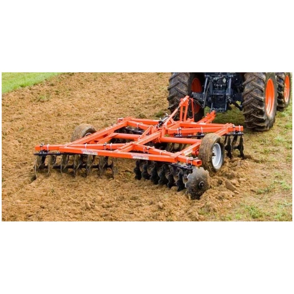 Tufline TW5 Series 10'6" Tandem Wheel Disc Harrow W/Roller Basket #TW92822 1 Tufline TW5 Series 10'6" Tandem Wheel Disc Harrow W/Roller Basket #TW92822